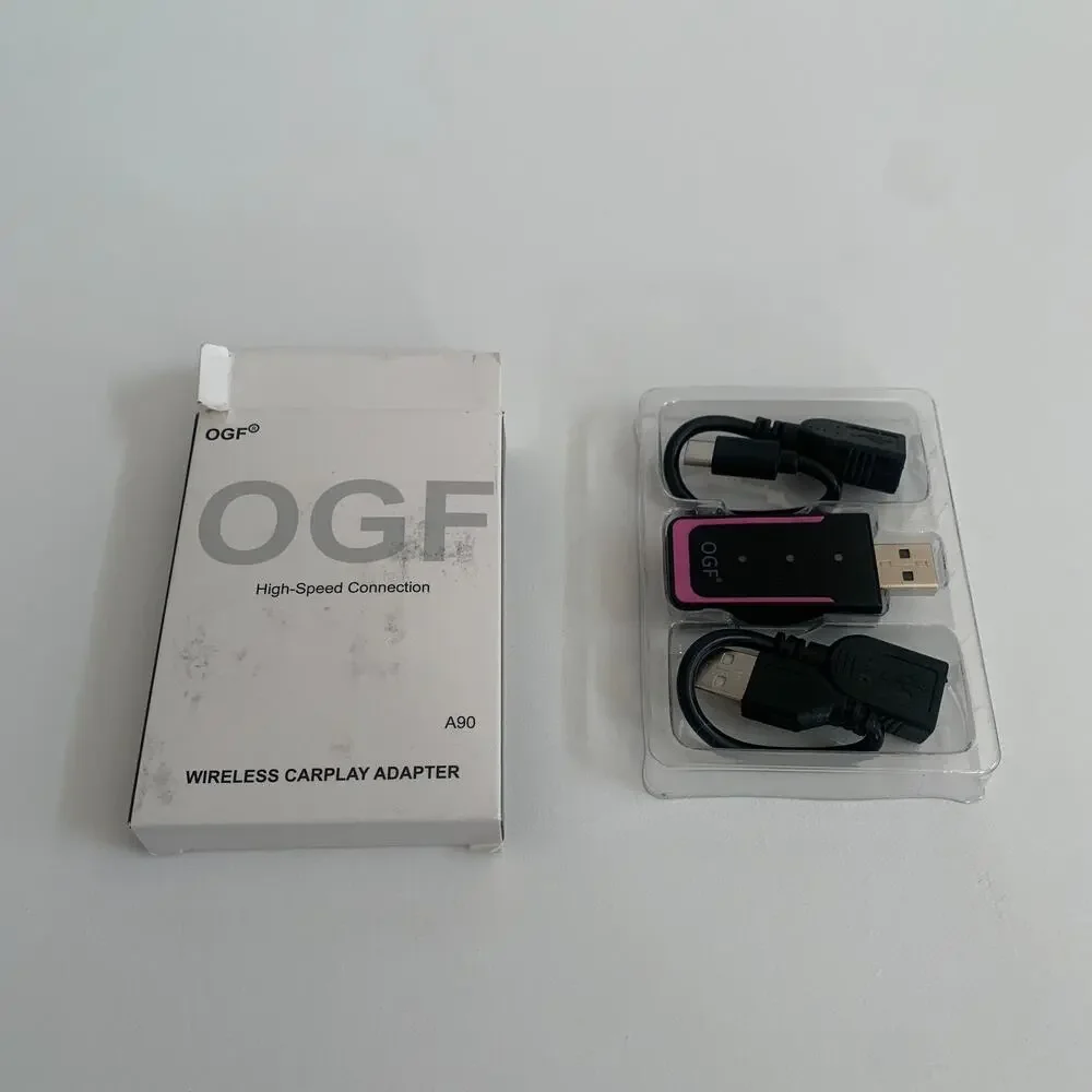 OGF High Speed Connection Wireless CarPlay Adapte Android 11+ And iPhone iOS 10+ - Picture 4 of 11